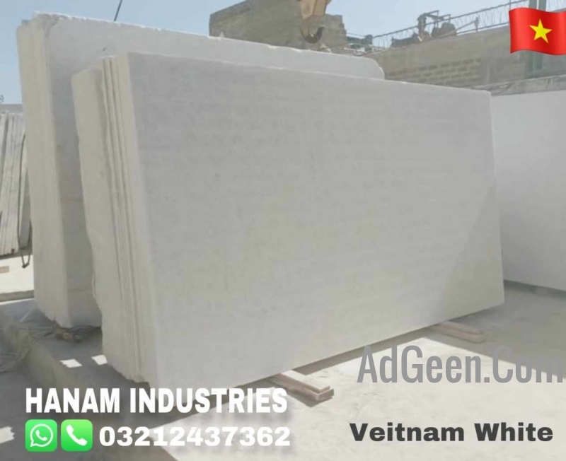 used Pure White Flawless Vietnam White Marble for sale 