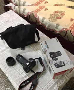 Canon 1200d for sale with 18-55 and 55-250 lens